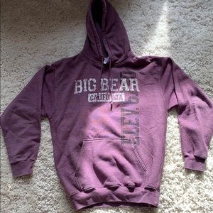 Purple Big Bear Sweatshirt